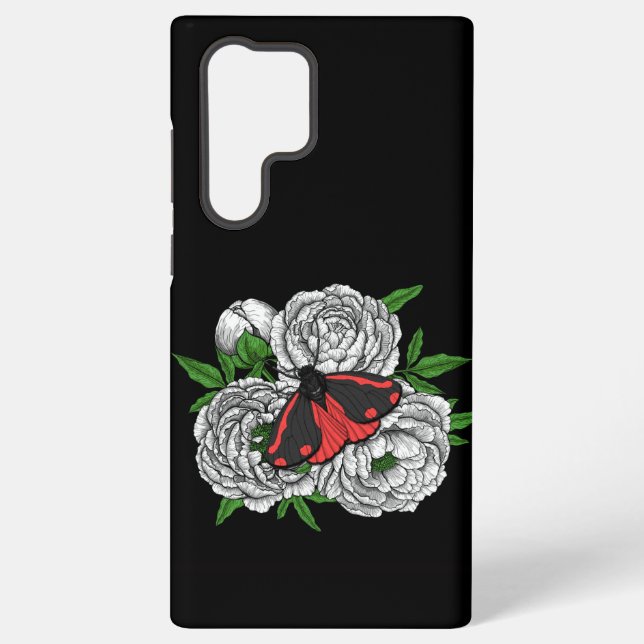 Coque Samsung Galaxy Cinnabar moth (Verso)