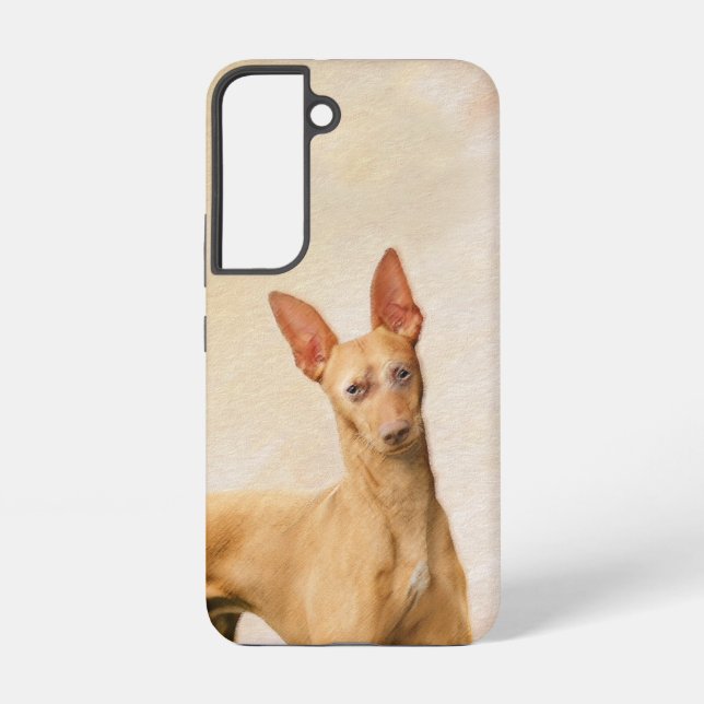 Coque Samsung Galaxy Cirneco dell’Etna Peinture - Cute Original Chien A (Verso)