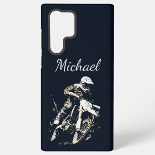 Coque Samsung Galaxy Citation de Motocross Sport Motocyclette Personnal