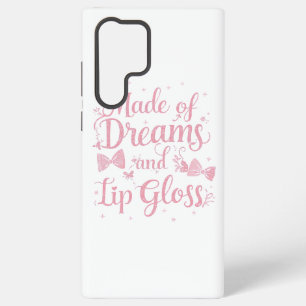 Coque Samsung Galaxy Citation Rose Féminin "Rêves et Gloss"