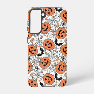 Coque Samsung Galaxy Citrouille éffrayant Motif Halloween