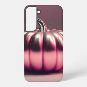 Coque Samsung Galaxy Citrouille rose brillant