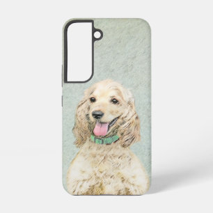 Coque Samsung Galaxy Cocker Spaniel Buff Peinture - Art Chien original