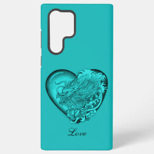 Coque Samsung Galaxy Cœur de dragon