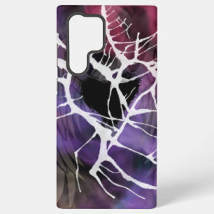 Coque Samsung Galaxy Cœur de Rocker Grunge et Fumée