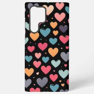 Coque Samsung Galaxy Coeurs colorés Saint Valentin