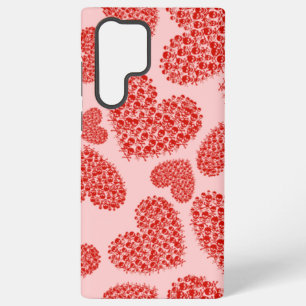Coque Samsung Galaxy Coeurs des crânes