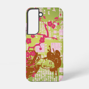 Coque Samsung Galaxy Collage asiatique vintage