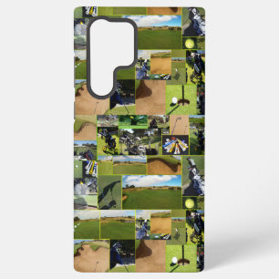 Coque Samsung Galaxy Collage photo de golf,