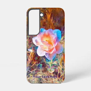 Coque Samsung Galaxy Coloré stylisé Fleur Acrylique Impression
