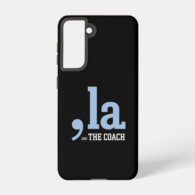 Coque Samsung Galaxy Comma La Kamala Harris Tim Walz Coach 2024 (Verso)