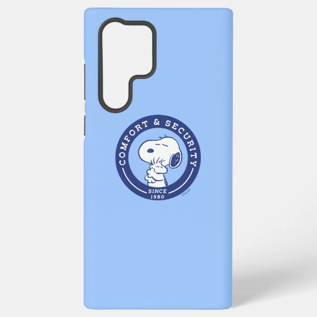 Coque Samsung Galaxy Confort et sécurité | Snoopy & Woodstock Hug (Verso)