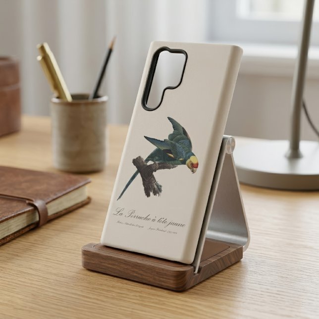 Coque Samsung Galaxy Conure de Caroline, Conuropsis carolinensis (Carolina parakeet, Conuropsis carolinensis. Case)