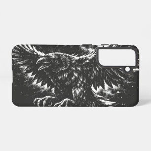 Coque Samsung Galaxy Corbeau gothique – par BurnsInHell