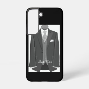 Coque Samsung Galaxy Costume de mariage smoking élégant pour témoin