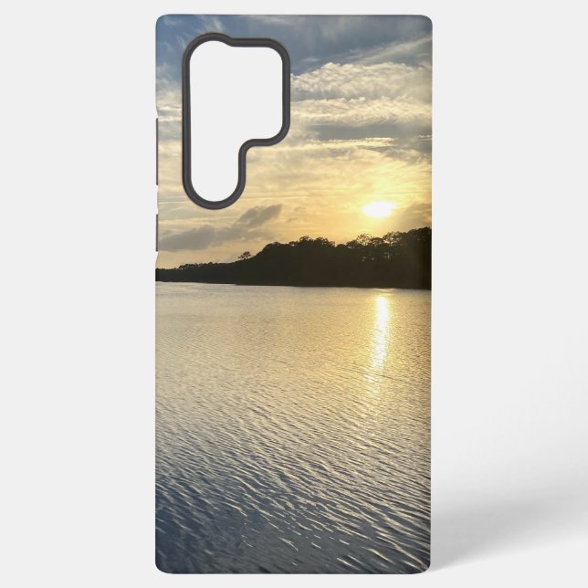 Coque Samsung Galaxy Coucher de soleil sur Wildcat Lake Samsung (Verso)