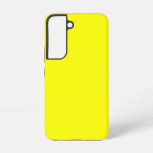 Coque Samsung Galaxy Couleur uni jaune néon
