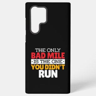 Coque Samsung Galaxy Coureur - Citation drôle de mauvais mile à la cour