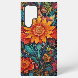 Coque Samsung Galaxy Couverture de fleurs
