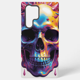 Coque Samsung Galaxy Crâne coloré