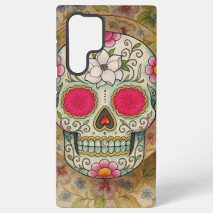 Coque Samsung Galaxy Crâne de sucre de tasse à thé