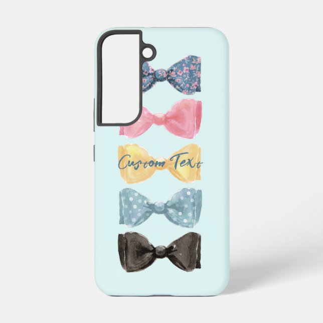 Coque Samsung Galaxy Cravates Bow personnalisés (Verso)