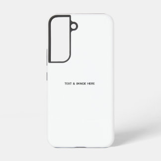Coque Samsung Galaxy Créez votre propre blanc