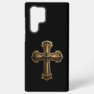 Coque Samsung Galaxy Croix dorée du Christ 2