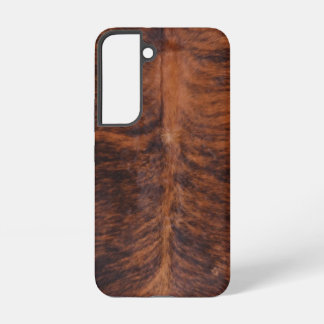 Coque Samsung Galaxy Cuir de vache brindle