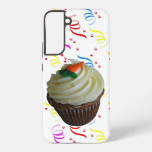 Coque Samsung Galaxy Cupcake de carottes et Confetti