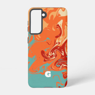 Coque Samsung Galaxy Cute Personnaliser Pastel Marbel