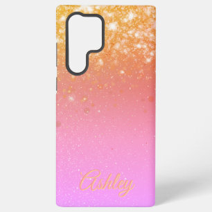 Coque Samsung Galaxy Dégradé de galaxie néon