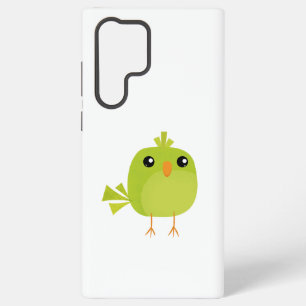 Coque Samsung Galaxy Dessin d'oiseau vert