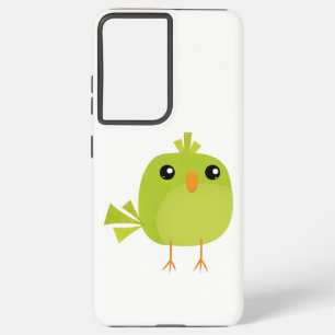 Coque Samsung Galaxy Dessin d'oiseau vert