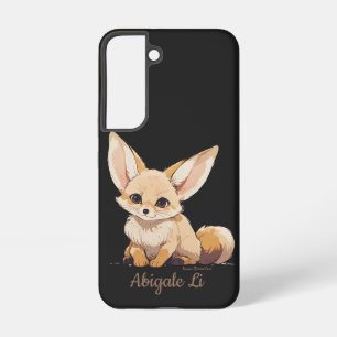 Coque Samsung Galaxy Dessin d'un Fennec, Renard du Désert, dans le styl
