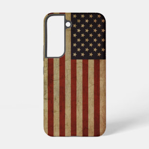 Coque Samsung Galaxy Drapeau Américain Grunge Vintage