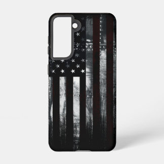 Coque Samsung Galaxy Drapeau vintage industriel américain