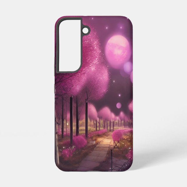 Coque Samsung Galaxy Dreamy Rose Nightscape (Verso)
