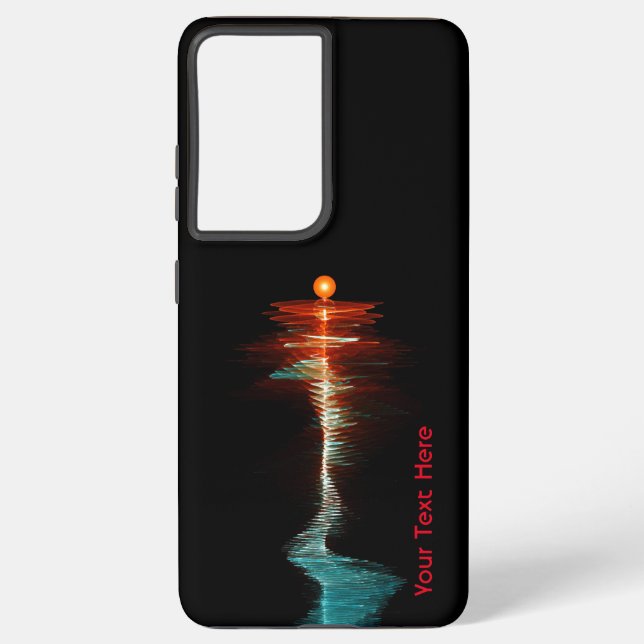 Coque Samsung Galaxy Dualité de la vague de particules (Verso)