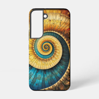 Coque Samsung Galaxy Dubman fait du Design : Art de spirale de Fibonacc