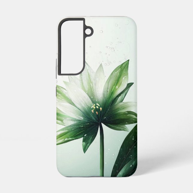 Coque Samsung Galaxy Échos floraux (Verso)