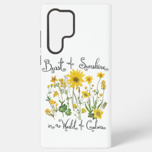 Coque Samsung Galaxy Éclat de soleil dans un monde de couleurs