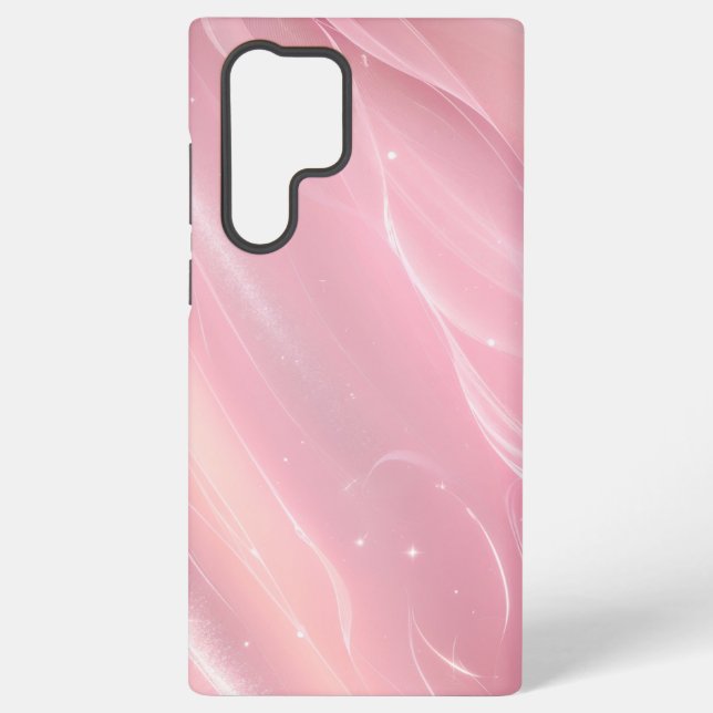 Coque Samsung Galaxy Elegant Pink Aurora Phone Case (Verso)
