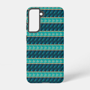 Coque Samsung Galaxy Elégant Turquoise tendance