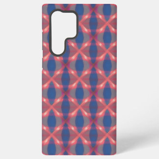 Coque Samsung Galaxy Enchanting Blue Plaid Phone Case
