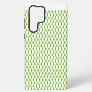 Coque Samsung Galaxy Ensemble de dossiers verts botaniques