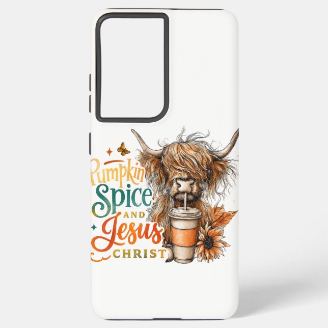 Coque Samsung Galaxy Épice citrouille... (Verso)