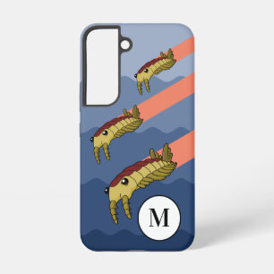 Coque Samsung Galaxy Essaim d'Anomalocaris - Préhistorique personnalisé