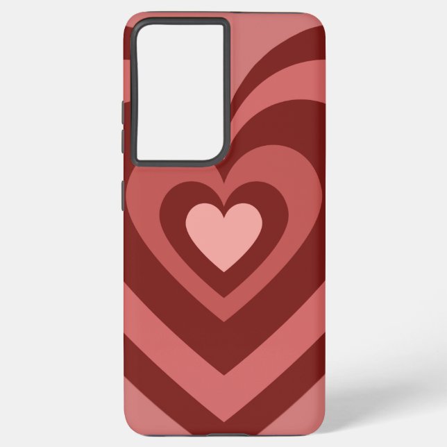 Coque Samsung Galaxy Esthétique du coeur mignon (Verso)