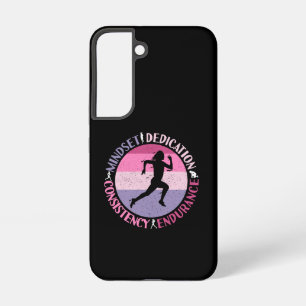 Coque Samsung Galaxy État d'esprit de course - Citation d'endurance de